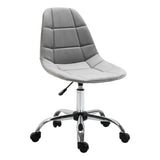easycomfort easycomfort sedia girevole design ergonomico e regolabile senza braccioli grigio 59x59x81 91cm ean 8054144136615