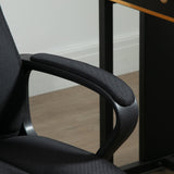 easycomfort easycomfort poltrona da ufficio massaggiante ad altezza regolabile 60x74x106 116cm nera