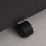 easycomfort easycomfort schedario da ufficio cassettiera per scrivania in legno 2 cassetti serratura con 2 chiavi nero 40x45x55 6cm ean 8054144134949