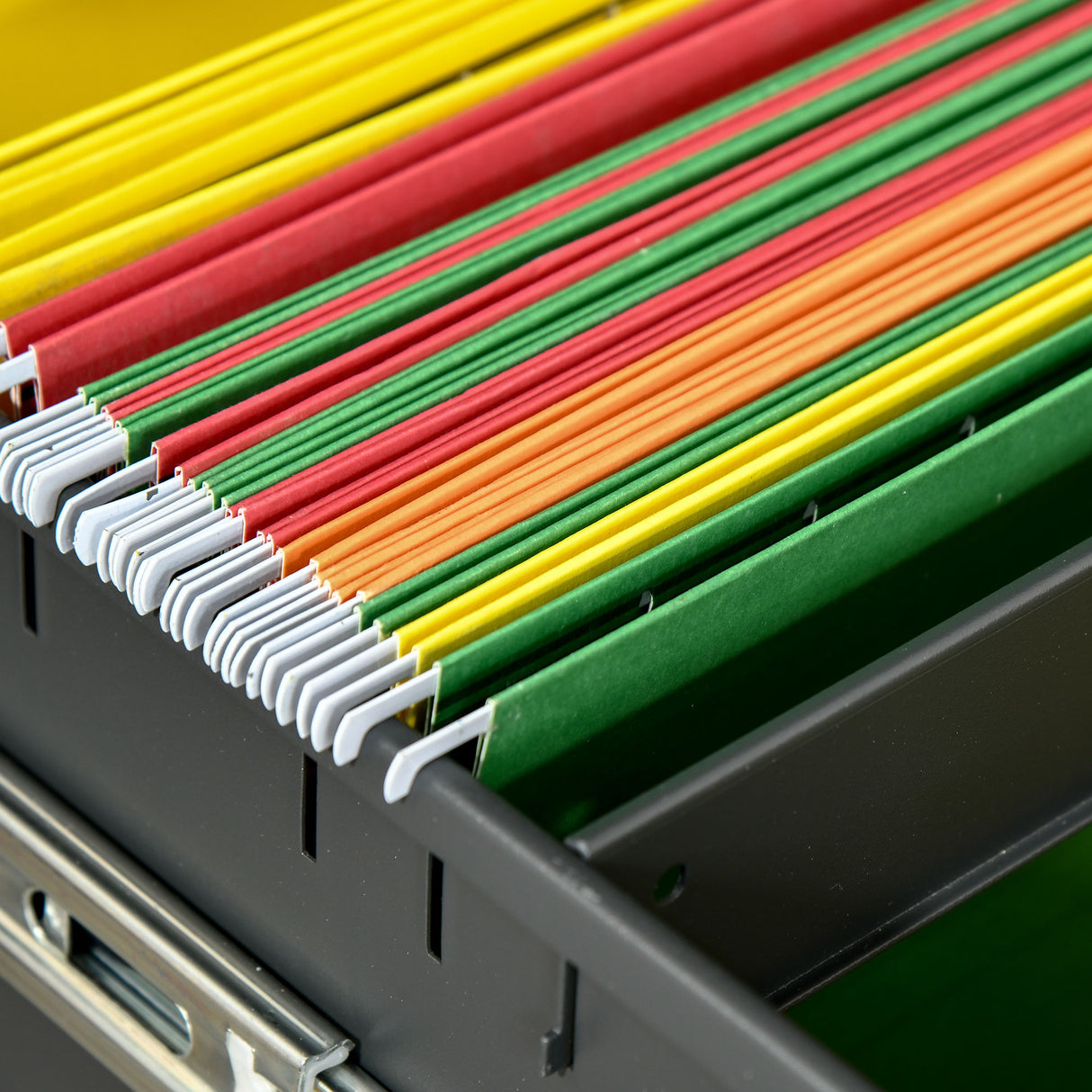 easycomfort easycomfort cassettiera ufficio con ruote schedario portadocumenti a 2 cassetti con serratura e 2 chiavi in acciaio 39x48x67cm nero