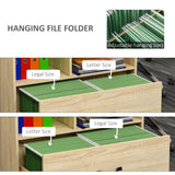 easycomfort mobile multiuso per ufficio porta stampante con 5 ruote e ripiano regolabile 77x40x73cm   legno