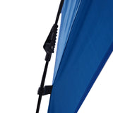 easycomfort easycomfort tenda da spiaggia pop up per 4 persone tenda parasole da spiaggia con corde e paletti in poliestere 247x247x145cm blu ean 8054144137667