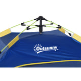 easycomfort easycomfort tenda da spiaggia pop up con finestre traforate e porta richiudibile