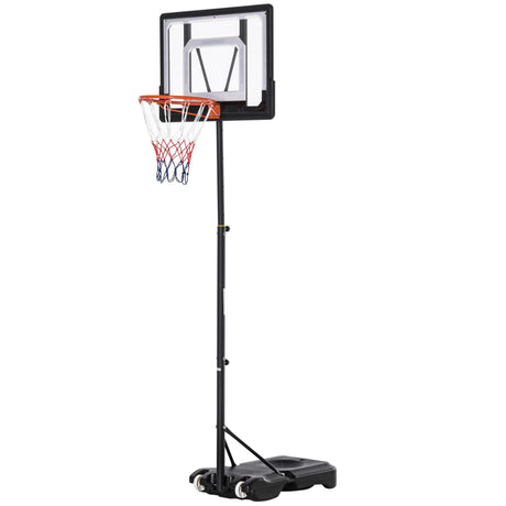 easycomfort canestro basket altezza regolabile 160 210cm struttura in acciaio e base con ruote
