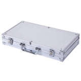 easycomfort valigetta poker professionale in alluminio set con 300 fiches e 2 mazzi per texas hold em e blackjack