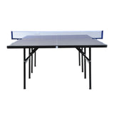 easycomfort easycomfort tavolo ping pong pieghevole in legno mdf e acciaio 152.5x274x76cm