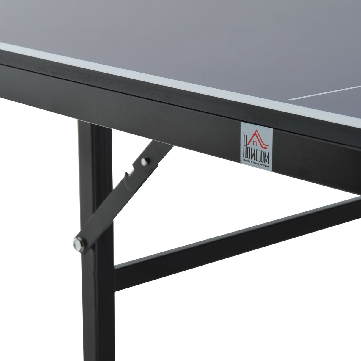 easycomfort easycomfort tavolo ping pong pieghevole in legno mdf e acciaio 152.5x274x76cm