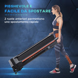 easycomfort easycomfort tapis roulant elettrico pieghevole salvaspazio con telecomando