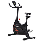 easycomfort easycomfort cyclette magnetica professionale da camera in acciaio e abs con sellino regolabile 100x50x116 126cm nero