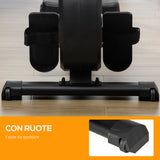 easycomfort vogatore magnetico pieghevole con volano regolabile su 8 livelli e monitor lcd nero