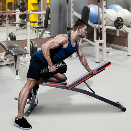 easycomfort easycomfort panca multifunzionale regolabile per bilanciere addominali dorsali manubri elastici per allenamento completo