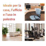easycomfort easycomfort set bilanciere e dischi 70kg 8 dischi pesi rivestiti in pvc e barra in ferro 170x40 5x40 5cm nero