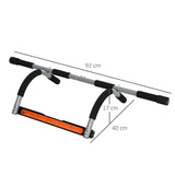 easycomfort easycomfort barra per trazioni a pressione per porta installazione senza viti e telaio in tubi di acciaio peso max 110 kg ean 8054111840408