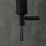 easycomfort easycomfort stazione fitness multifunzione power tower con pesi fino 45kg e panca imbottita 135x103x210cm