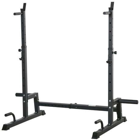 easycomfort easycomfort supporto per bilanciere multifunzione in acciaio altezza e larghezza regolabile 123 170x103x111 161cm