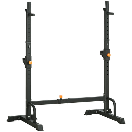 easycomfort porta bilanciere regolabile con supporti per dip station e push up 111 151x69x120 150 cm nero