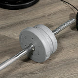 easycomfort bilanciere da squat stacchi da terra e sollevamenti per pesi da o2.5 cm da 100kg mx in acciaio o2.5x170 cm argento