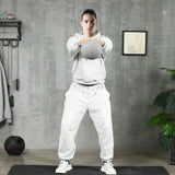easycomfort kettlebell 4kg in pvc e sabbia metallica per allenamento spalle e bicipiti 19x19x26 cm grigio