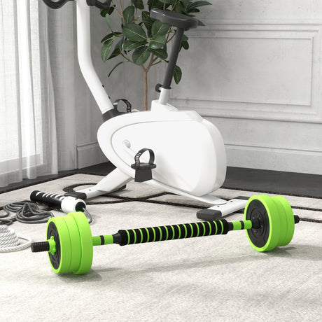 easycomfort pesi da palestra set 4 in 1 da 40kg totali utilizzabile come kettlebell manubri e bilancieri