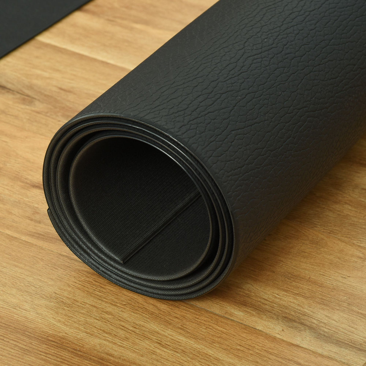 easycomfort easycomfort tappeto palestra ammortizzante per tapis roulant e cyclette tappetino fitness in pvc antiscivolo 180x90cm nero