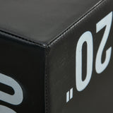 easycomfort plyo box 3 in1 a 3 altezze jumping box pliometrico capacita 120kg 75x51x61cm nero