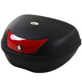 easycomfort easycomfort baule porta casco per moto 48l con 2 chiavi in pp nero 59 x 43 x 33cm