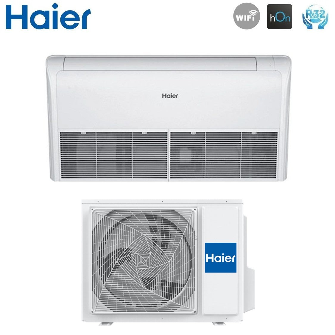 haier condizionatore haier inverter soffittopavimento 12000 btu ac35s2sg2fah r 32 wi fi integrato