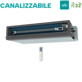 Unité intérieure gainable Hisense AUD71UX4RFM8 R-32 24 000 BTU avec Wi-Fi en option et télécommande incluse.