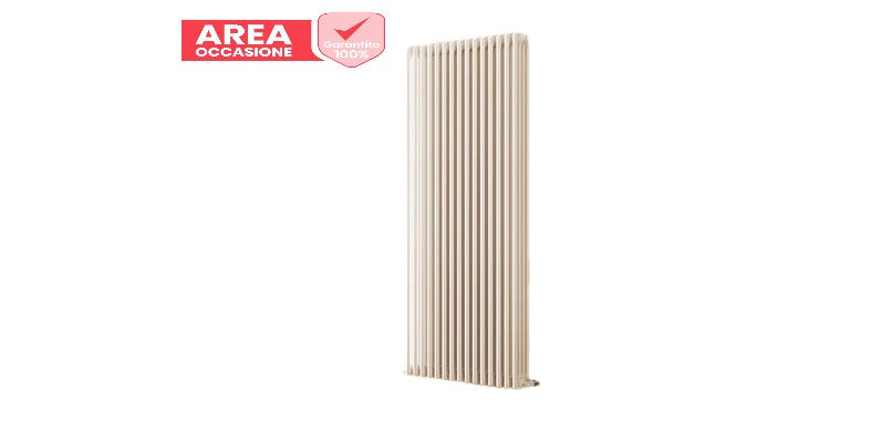 cordivari area occasioni batteria completa radiatore termosifone in acciaio tubolare cordivari ardesia 4 colonne h 656 mm interasse 600 mm tappi e riduzioni inclusi 14 elementi h 656 ao414
