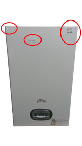 ferroli area occasioni caldaia a condensazione ferroli bluehelix tech rrt 34c low nox metanogpl completa di kit scarico fumi