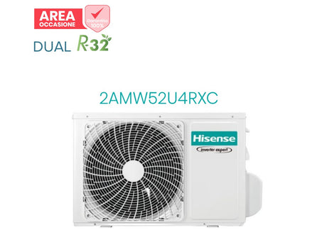 hisense area occasioni unita esterna hisense motore multisplit 2amw52u4rxc dual split r 32 classe aa