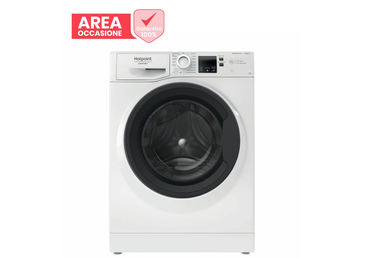 hotpoint area occasioni lavatrice a carico frontale hotpoint nf96wk it 9 kg classe a 1400 giri a85xl595xp605 igiene vapore motore inverter