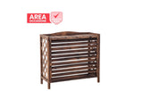 hercules area occasioni copertura copri unita esterna condizionatore in legno wood 80x47x77 per condizionatori 900012000 btu