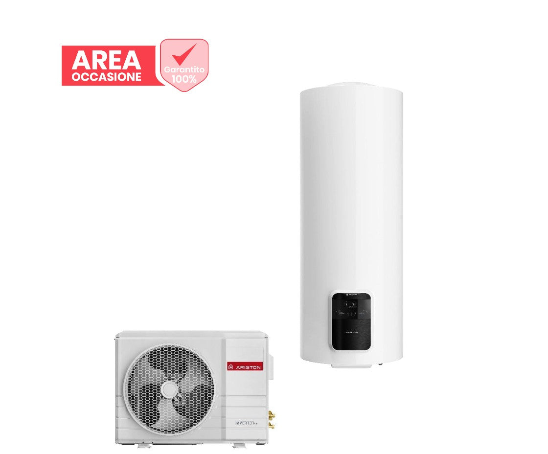 ariston area occasioni scaldabagno a pompa di calore ariston inverter nuos split wi fi 200 wh con accumulo di 200 litri classe a 3069756