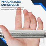 easycomfort easycomfort set manubri palestra 40kg 4x5kg 4x2 5kg 4x1 5kg pesi palestra con 12 dischi da 1 5kg 2 5kg 5kg 25mm per allenamento a casa