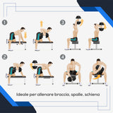easycomfort easycomfort set manubri palestra 40kg 4x5kg 4x2 5kg 4x1 5kg pesi palestra con 12 dischi da 1 5kg 2 5kg 5kg 25mm per allenamento a casa