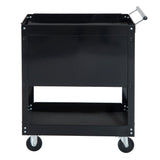 easycomfort easycomfort carrello da officina professionale cassettiera portautensili in lamiera nero 68x46x88cm