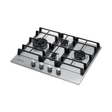 samsung piano cottura a gas samsung na64h3031bs 4 fuochi l60xp51 inox ean 8801643558697