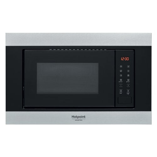 hotpoint microonde a incasso hotpoint mf20s ix ha 20 litri 800 w a39xl594xp349 inox e nero ean 8050147591604
