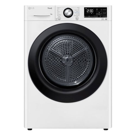 lg asciugatrice a pompa di calore lg rh90v9avbn 9 kg classe a 2021 allergy care a85xl60xp66 thinq alexa google assistant bianco e nero ean 8806084880635