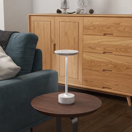 easycomfort easycomfort lampada senza filo touch luce led 3 tonalita e batteria ricaricabile 13x28 5cm argento