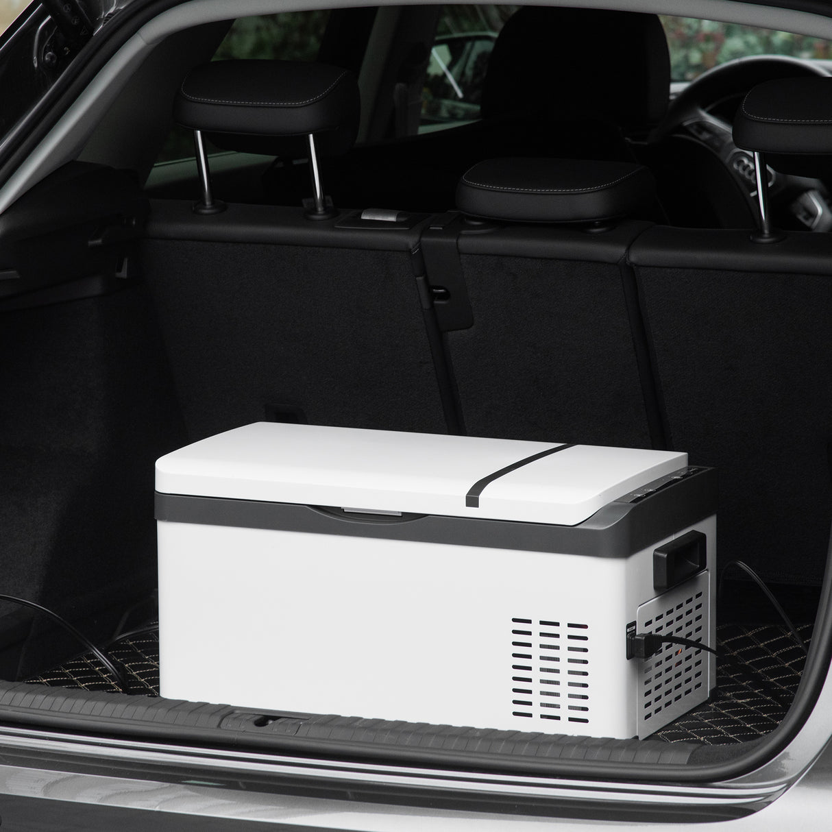 easycomfort frigo portatile elettrico a compressore 20l con maniglia e schermo lcd frigorifero piccolo da 12 24v dc e 110 240v ac per auto e camion