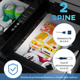 easycomfort frigo portatile elettrico a compressore da 35l con maniglia telescopica e ruote frigorifero piccolo da 12 24v dc e 110 240v ac per auto e camion