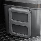 easycomfort frigo portatile elettrico a compressore da 35l con maniglia telescopica e ruote frigorifero piccolo da 12 24v dc e 110 240v ac per auto e camion