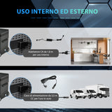 easycomfort frigo portatile elettrico a compressore da 45l con maniglia telescopica e ruote frigorifero piccolo da 12 24v dc e 110 240v ac per auto e camion