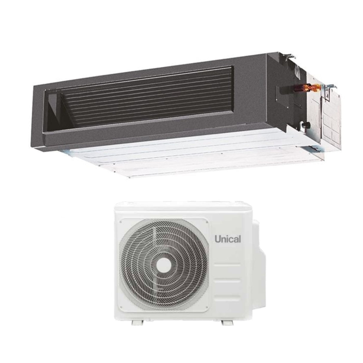 unical climatizzatore condizionatore unical canalizzabile 60000 btu cn11 60h classe aa gas r 32 wi fi optional