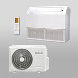 unical condizionatore climatizzatore unical pavimentosoffitto 30000 btu ps11 30h classe aa gas r 32 wi fi optional