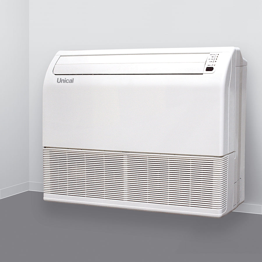 unical condizionatore climatizzatore unical pavimentosoffitto 36000 btu ps11 36h classe aa gas r 32 wi fi optional
