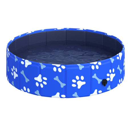easycomfort easycomfort piscina rigida per cani taglia piccola 25kg in plastica dura e antiscivolo per giardino o interni blu 80x20cm