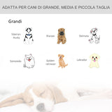 easycomfort easycomfort kennel per cani pieghevole porta con blocco 4 ruote fondo rimovibile